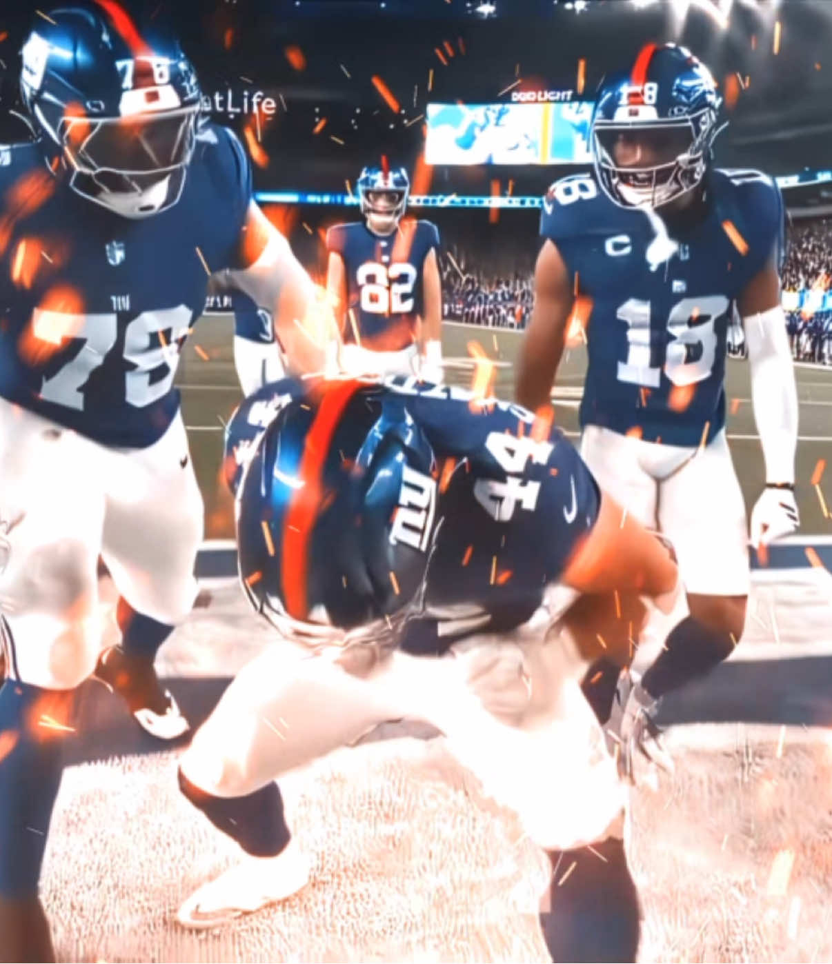 ID LET THE WORLD BURN | Cam “CTE” Skattebo so tuff | #fyp #nfl #xyzbca #edit #aftereffects 