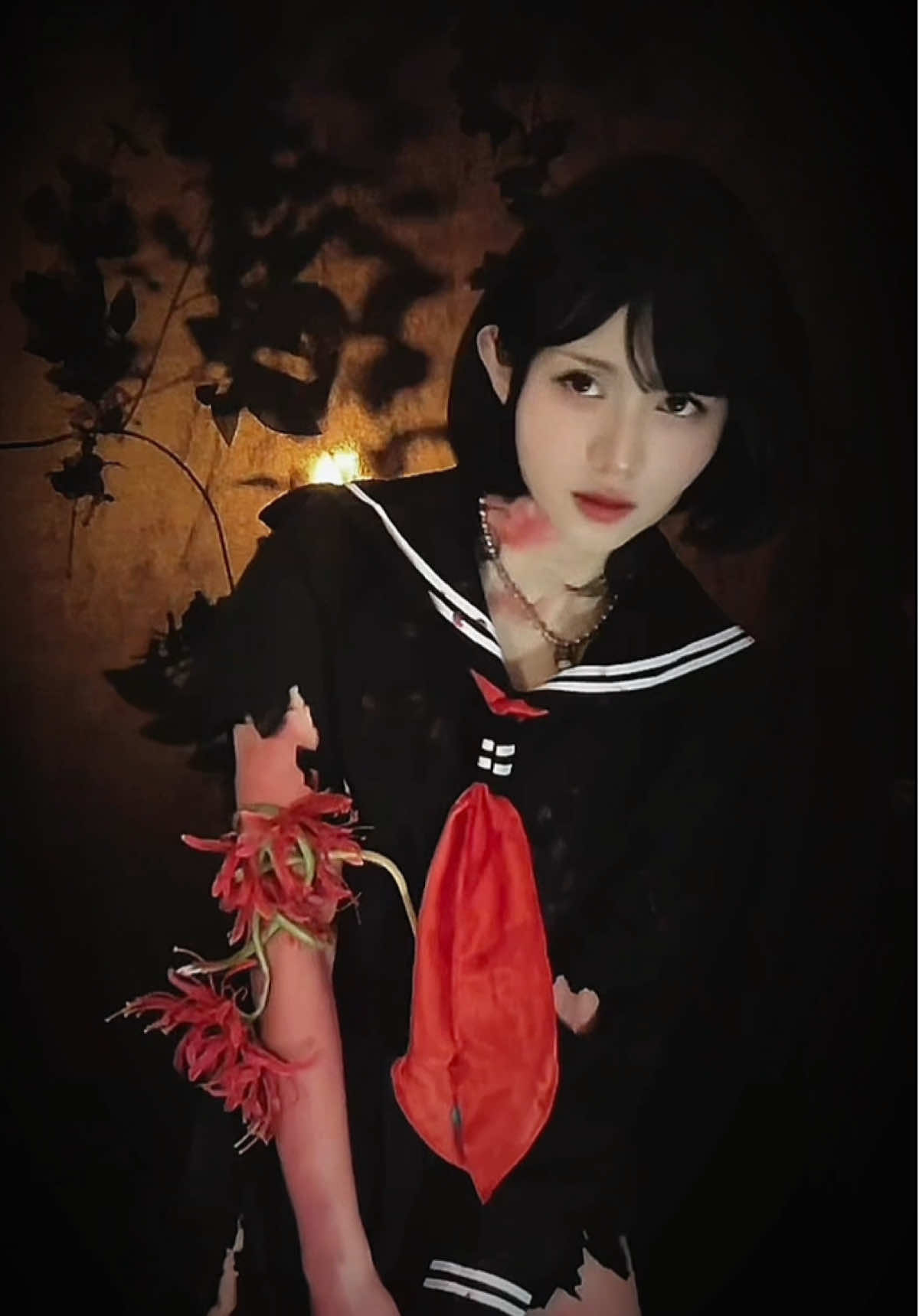 I LOVE HORROR GAME COSPLAYS 😭❤️ #silenthillf #silenthillcosplay #hinakoshimizu #horrorgame #cosplay 