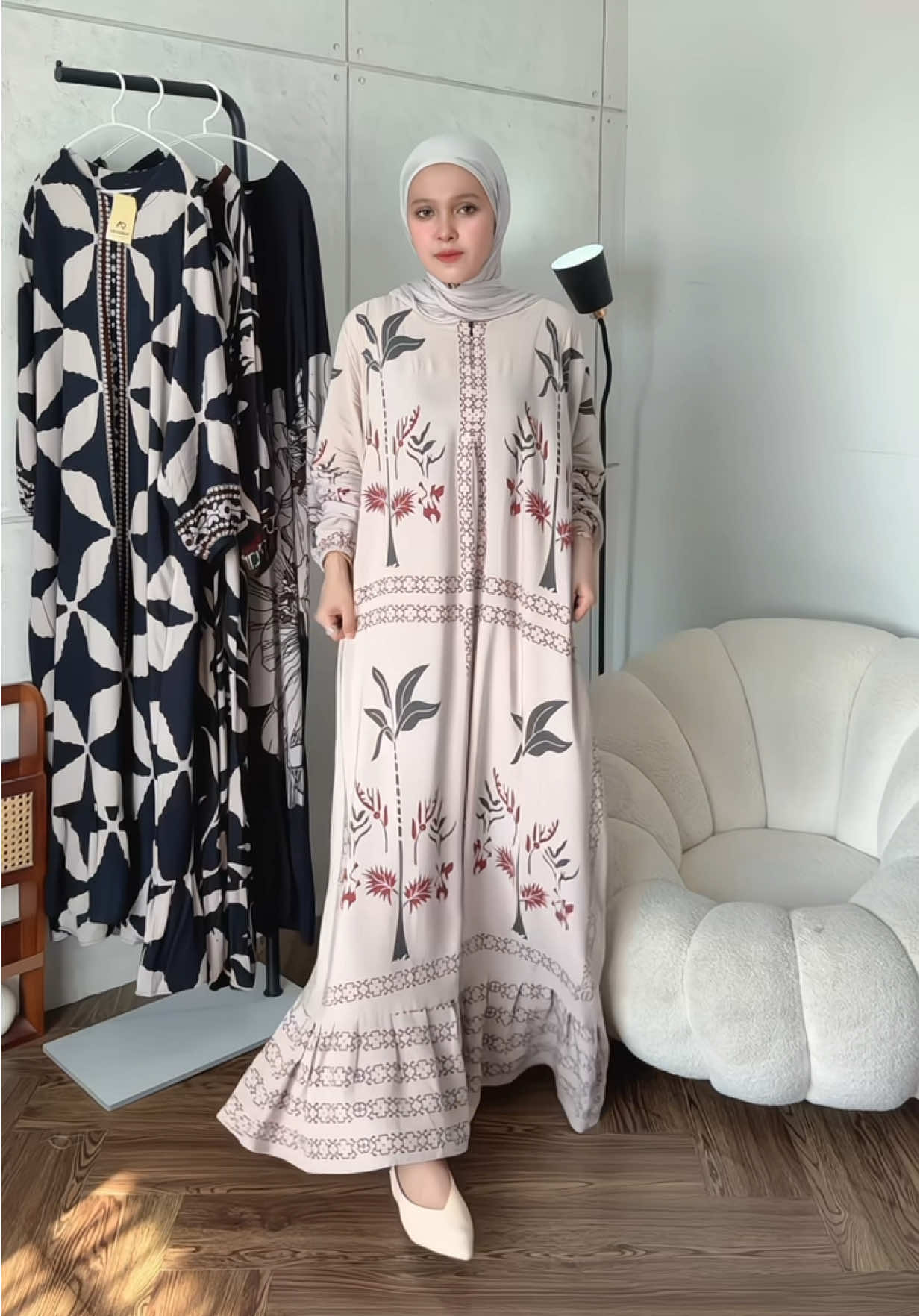 New motif gamis jumbo ld120, Asyaliee dress atau ESMA dress masuk live sekarang (20.30)