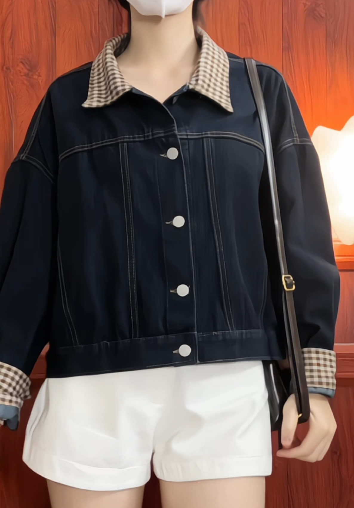 Áo khoác jean siu đẹp lun#aokhoacjean #aokhoac #reviewthoitrang #outfit 