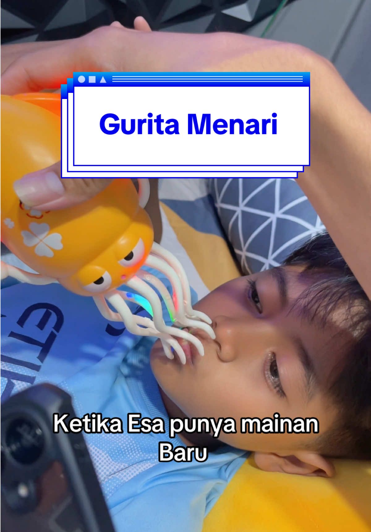 Baru kali ini gurita bisa nari #mainananak #toys #mainangurita #guritamenari #kisahaldi 
