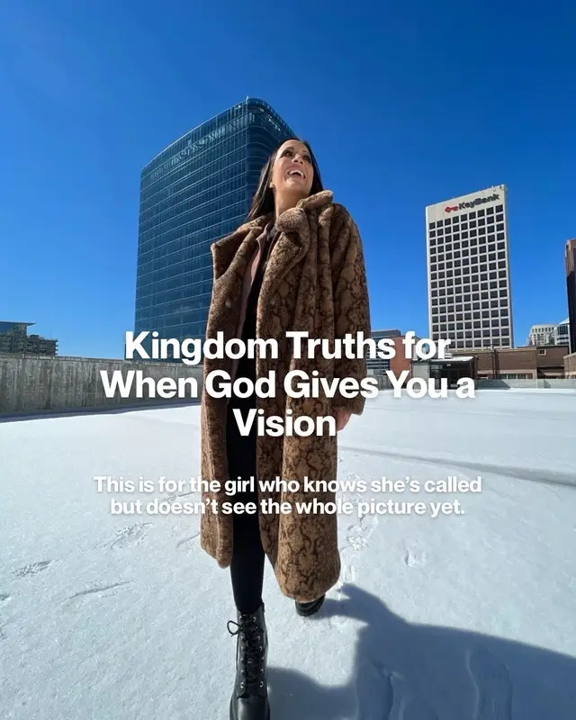 You keep waiting for the “full vision”... but God is waiting on your first step. So many women disqualify themselves because they don’t have the full blueprint yet.  But here’s the truth: the vision often starts as just an idea.  And if you don’t steward that idea, if you don’t ACT on it... You’ll miss the assignment He’s calling you to fulfill. That’s why I created this post: 4 Kingdom truths you NEED to know when God gives you a vision. You think you need clarity, but you just need more courage.🤍 He’s not asking you to have it all figured out. He’s asking you to trust Him enough to move. What’s the idea you’ve been sitting on?  Drop PROFIT below if you’re ready to build it boldly with Bible-based strategy and Spirit-led faith. Let’s multiply what He gave you. 