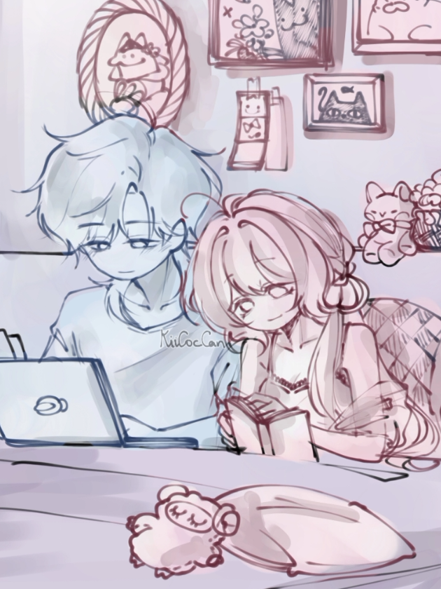 Life around me is all rosy lmaoo ﾟ+.ヽ(≧▽≦)ﾉ.+ﾟ #lifewithher #drawing #oc #fyp #foryou 