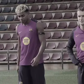 عاد إليكم من جديد 😅✌🏻#لامين_يامال #فرمين_لوبيز💚 #برشلونة 
