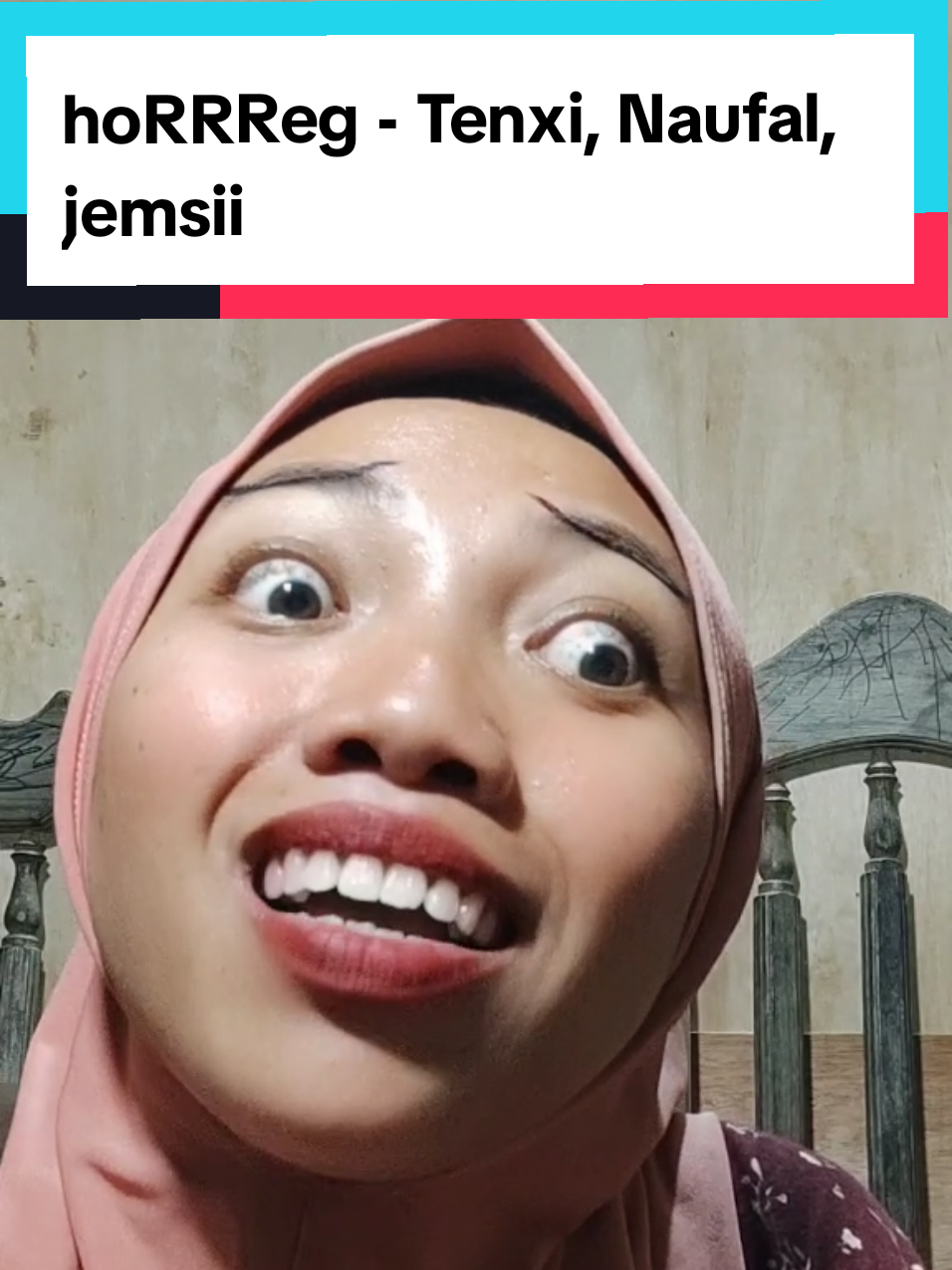 RUMAHMU DIMANA AAAAH.. #horrreg #tenxi #naufalsyachreza #jemsii #viral 