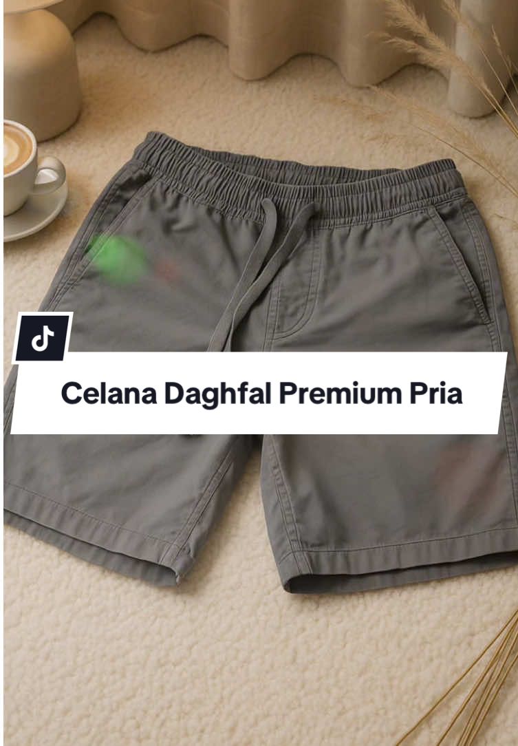 CELANA PRIA DAGHFAL CELANA SANTAI CASUAL PREMIUM COTTON COMBED STRECH ALLSIZE JUMBO boardshort Nyaman Distro Stretch Keren celana pendek Cowok Abu #celanapendek #celanapria #celanacasual #celanamurah #fyp