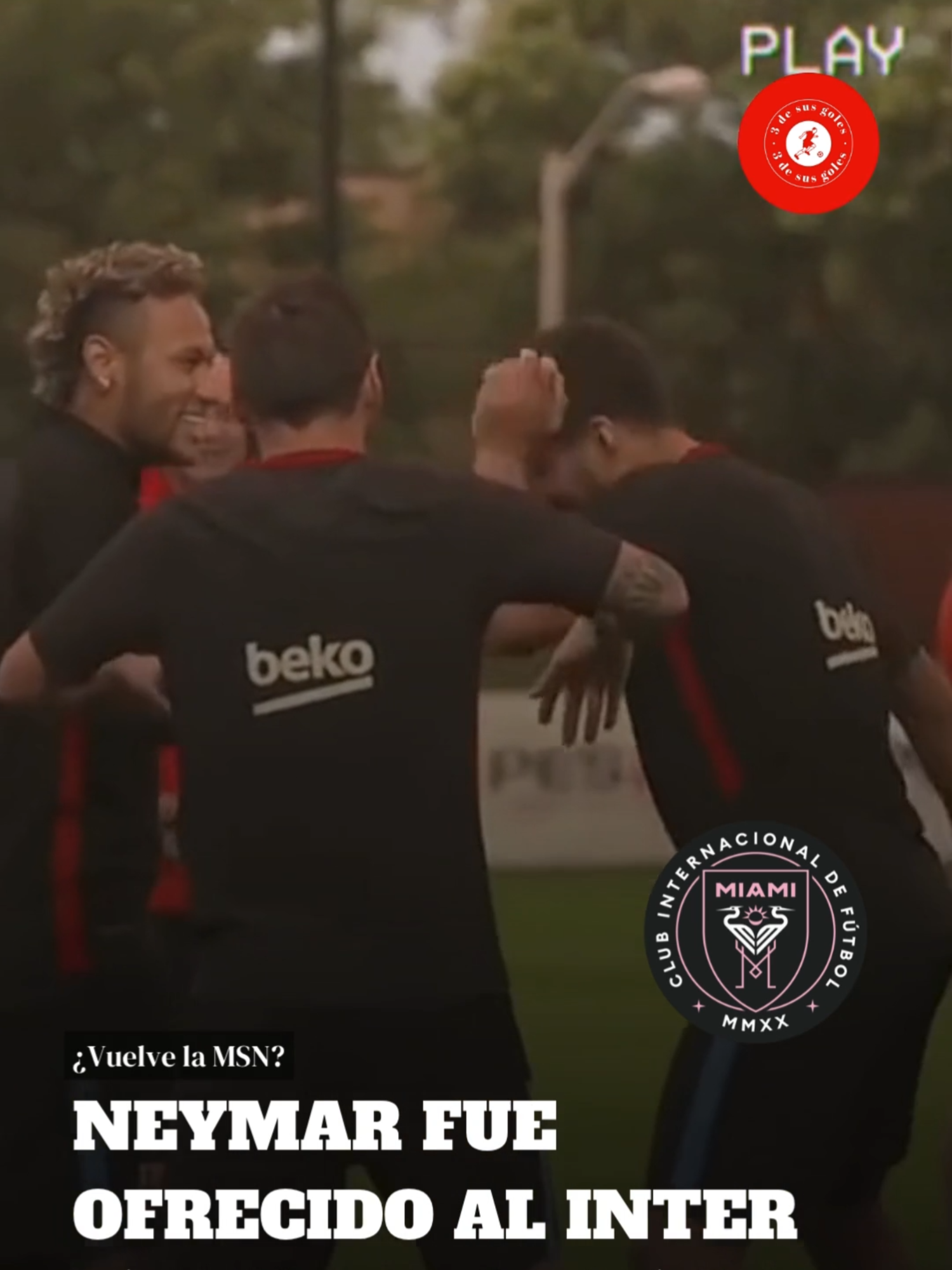 Neymar podría reencontrarse con Messi y Suárez en Inter Miami - #Inedito #Joyita #viral_video #Emocion #futbol #argentina #goat #mundialdeclubes #Fyp #Messi #dt #Maradona #FootBall #Soccer #Argentina #Viral #foryoupage #pyf #ArchivoHistorico #FutbolArgentino