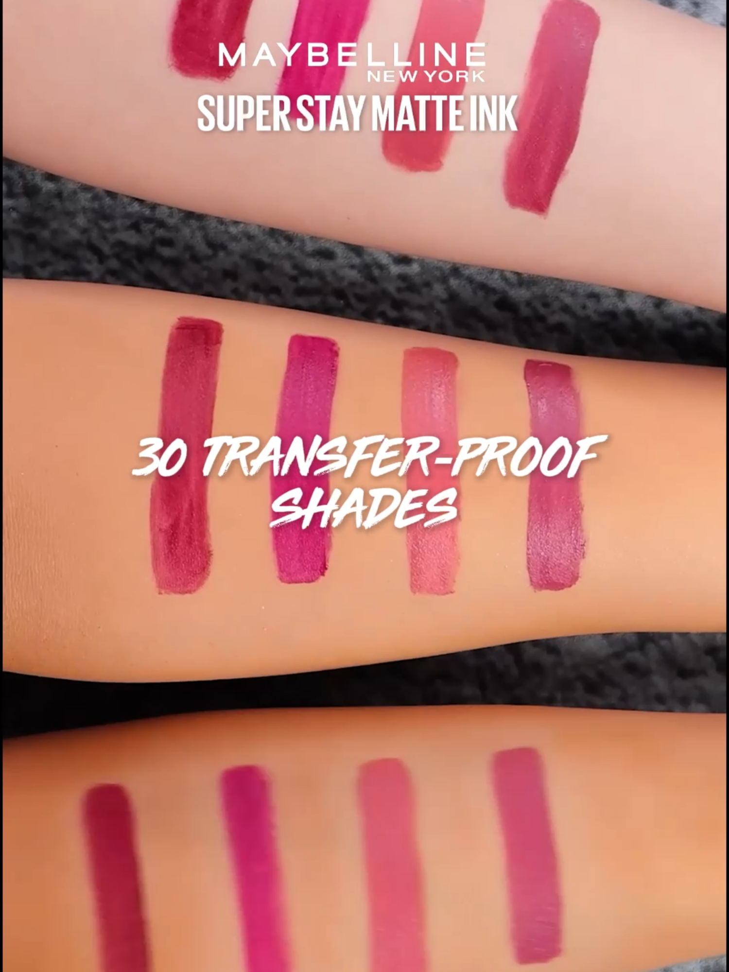 30 shades. 16 hours. One unstoppable you. 💄🔥 #SuperStayMatteInk #MaybellinePH #OnlyMatteInkCanDoIt  @jclaudettef @paupelaez_