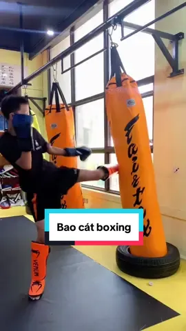 Chiếc bao cát giúp các b có thể tự tập boxing tại nhà siêu tiện lợi, chắc chắn nha 😍 #baocatboxing #baocat #baodamboxing #baocattapluyen #baoboxing 