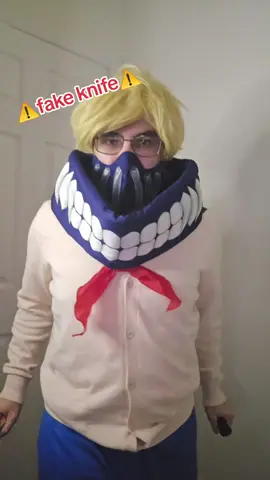 ⚠️fake knife⚠️ #toga : The only way I survive is by winning. #genderbenttoga #halloween2025 #spookyseason 