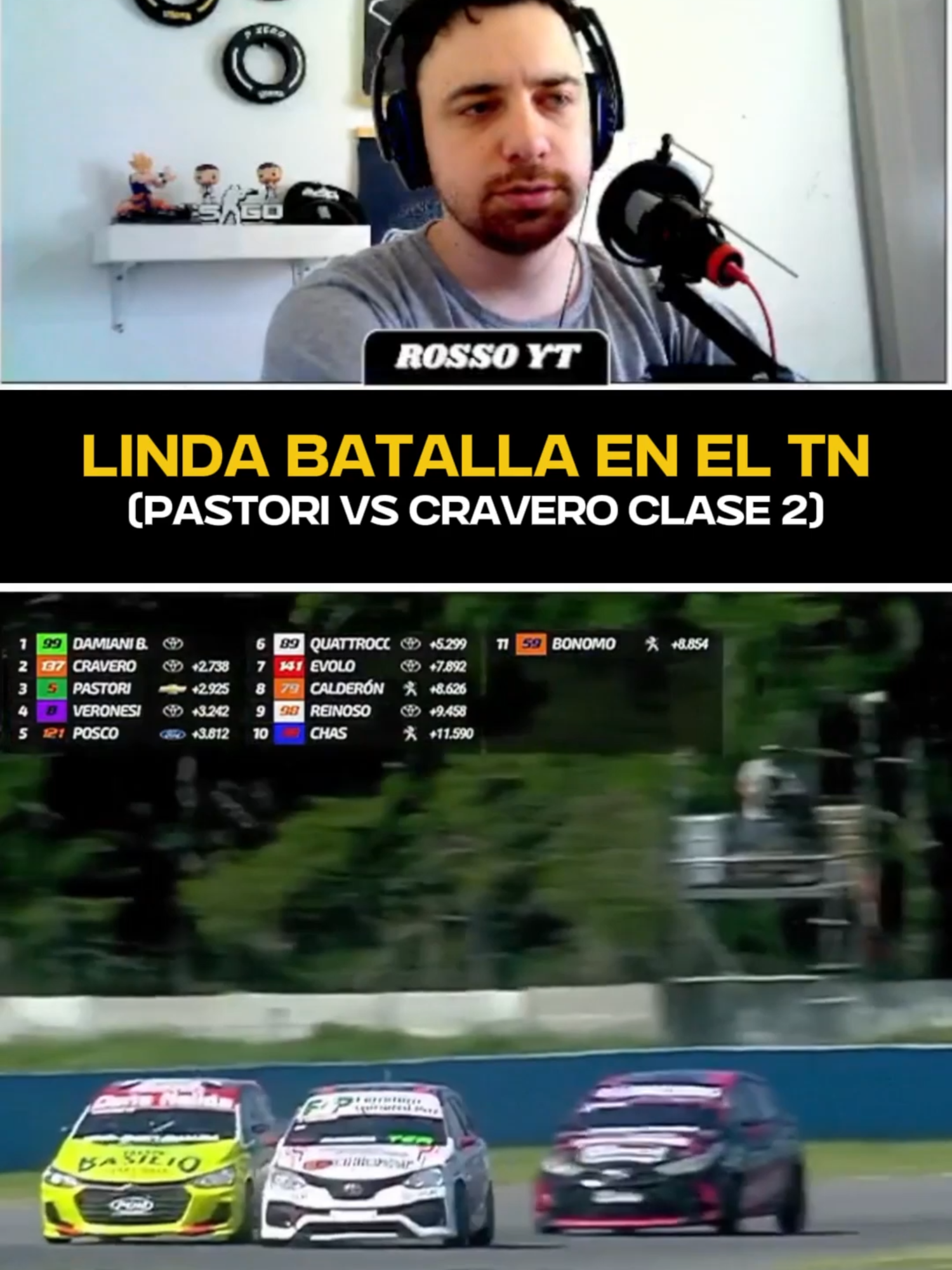 LINDA BATALLA! 👊🔥   CRAVERO VS PASTORI TN CLASE 2 ROSARIO SEGUIME en mi canal de YOUTUBE (LINK EN MI PERFIL) #TC #CANAPINO #chevroletcamaro #CHEVROLET #fordmustang #FORD #AUTOMOVILISMO #paratiiiiiiiiiiiiiiiiiiiiiiiiiiiiiii #FYP #viraltiktok #YOUTUBE #turismo #turismonacional