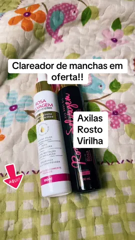 Clareador de mancha em oferta#mulheres #oferta #rosaselvagem #manchasnapele 