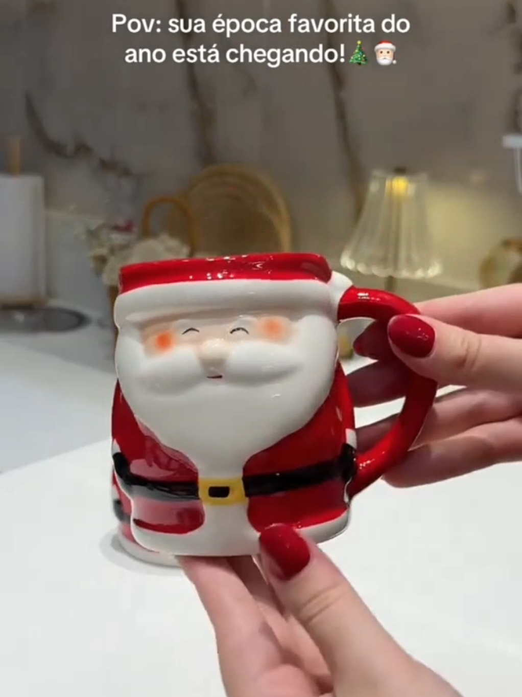 🎅✨ Entre no clima natalino com charme e aconchego! A Caneca de Natal em Cerâmica Papai Noel é perfeita para saborear seu café, chá ou chocolate quente — e ainda decorar sua casa com o espírito do Natal! 🎁☕#Natal2025 #CanecaDeNatal #DecoraçãoNatalina #PresenteCriativo #ShopeeAchadinhos        