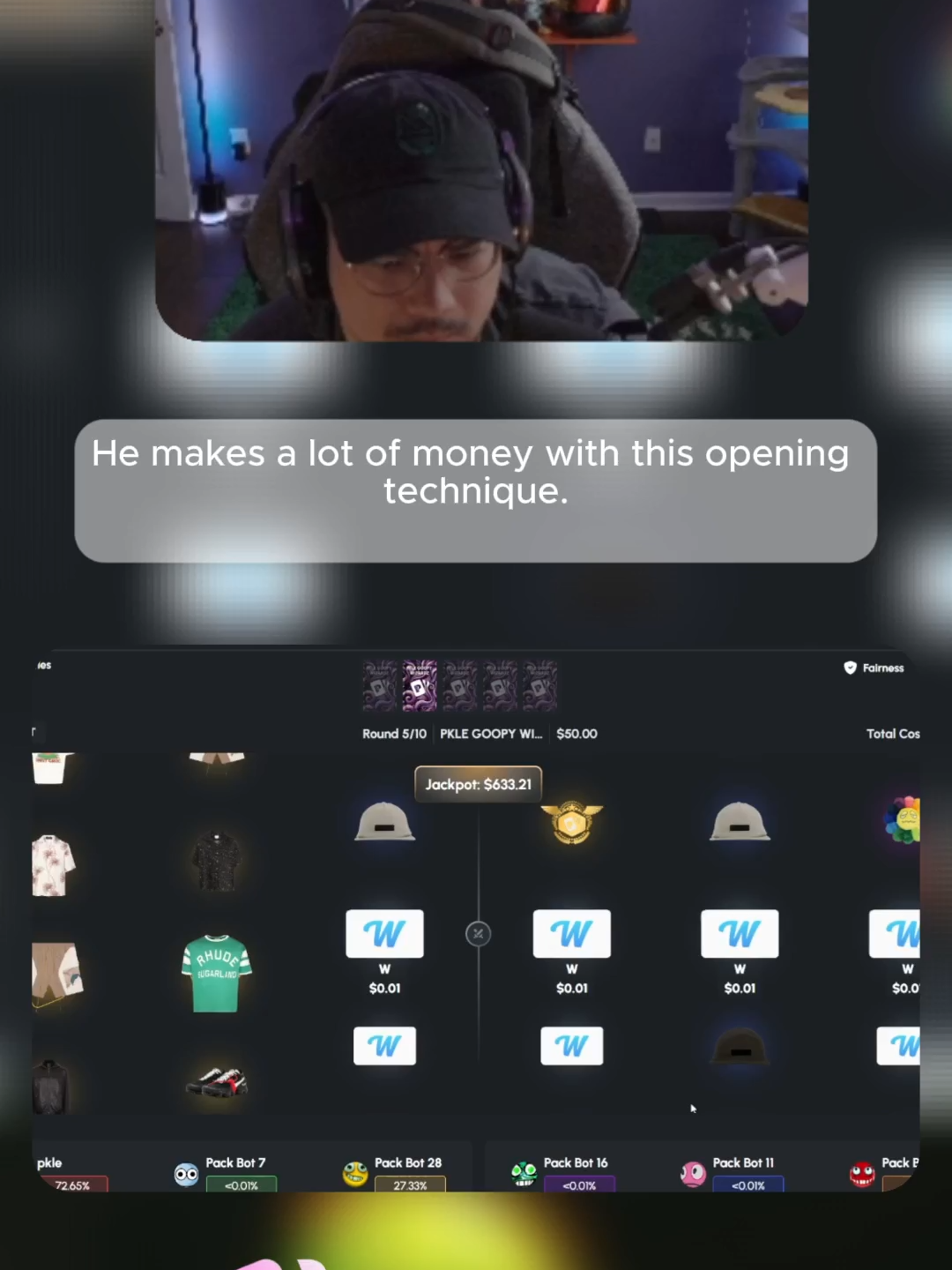 He makes a lot of money with this opening technique #foryou