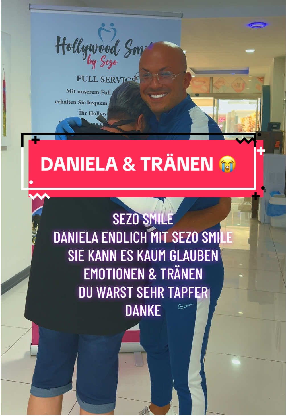 ENDLICH !! Nach Jahrelanger Qual & Keine Zähne im Mund gibt Sezo Smile der lieben Daniela wieder Ihr Lächeln Zuruck #f #fyp #fürdich #goviral #sezosmile 