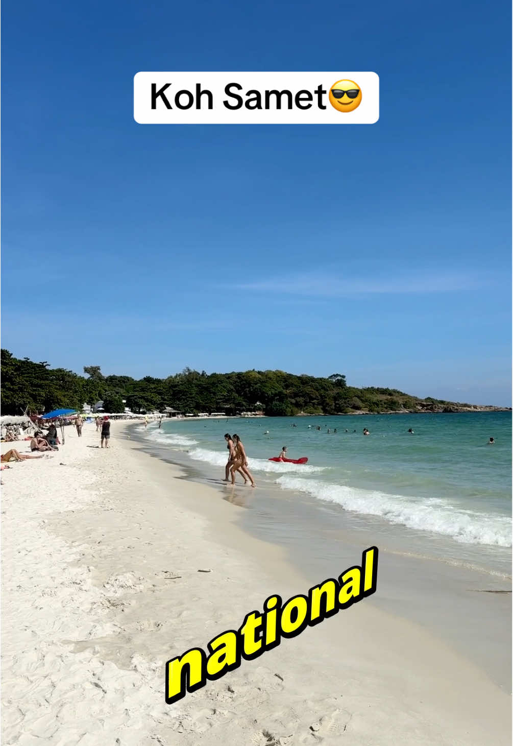 POV: You discover Thailand's protected island paradise 🏝🎫 Koh Samet hits different when it's a NATIONAL PARK! 🌊⭐️ This protected island near Bangkok is pure magic: 🎫 Entry ticket required (worth it!) 🚤 Boat: 120 baht round-trip   🏖 Massive pristine beaches 🍽 Chili Cafe = food heaven 🌿 Protected nature everywhere The entrance fee keeps it clean and beautiful! This is how sustainable tourism should work - pay a little, get pristine paradise!  Chili Cafe's pad thai will change your life 🍜✨ 3 hours from Bangkok to protected paradise! Thailand's national parks don't miss 🇹🇭 #thailand #kohsamet #nationalpark #island #protectedparadise                  