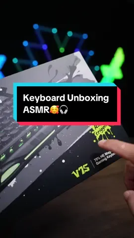 🖤 Unboxing the GravaStar Mercury V75 Stealth Black — The Cleanest & Darkest Gaming Keyboard of 2025? ⚡⌨️ . . . #GravaStar #MercuryV75 #GamingKeyboard #HallEffect #KeyboardUnboxing #DeskSetup #PCGaming  #TechTok #GamerGear #clickclack 