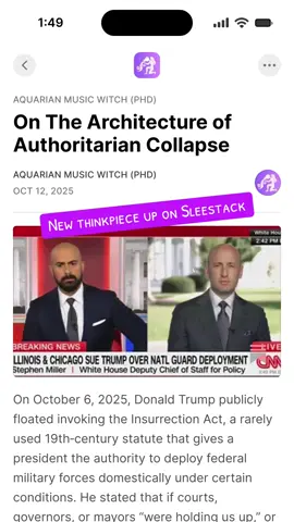I’m trying for more regular content over there so if you want my take on what’s happening in US politics right now and how to survive, it’s a good place to stay in the loop.