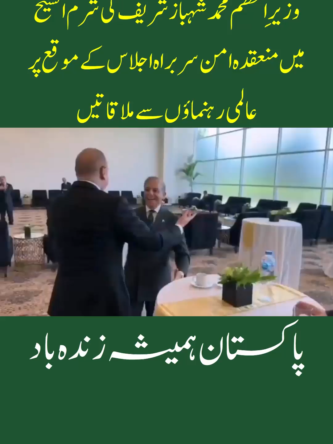 وزیرِاعظم محمد شہباز شریف کی شرم الشیخ میں منعقدہ امن سربراہ اجلاس کے موقع پر  عالمی رہنماؤں سے#pakistanzindabad #pmshehbazsharif #ShehbazSharif #sajjadpmln #pmln #maryamnawazsharif #pmlntiktok