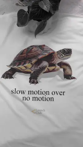 Slow Motion Turtle Shirt - Casual Cotton Retro T-Shirt with Vintage Graphic Design for Men and Women