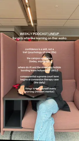 spotify playlist is on my beacons + ig story ❤️ happy monday queens!!  #podcastrecommendations #corporatetiktok #browngirltiktok #browntiktok #fyp 