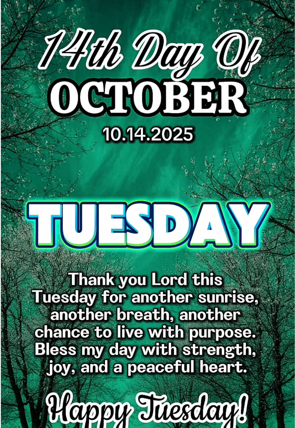 October 14, Tuesday #CapCut #tuesday #october14 #qoutes #foryou 