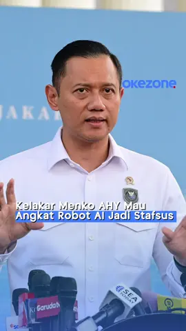 “Bagaimana caranya agar Indonesia maju dan rakyatnya sejahtera?” Pertanyaan AHY ini dijawab langsung oleh robot AI perempuan di acara IISF 2025! Jawaban Robot AI bikin AHY sampai bilang, “Ini bisa jadi staf khusus!” #ai #ahy #okezone #okezonecom 
