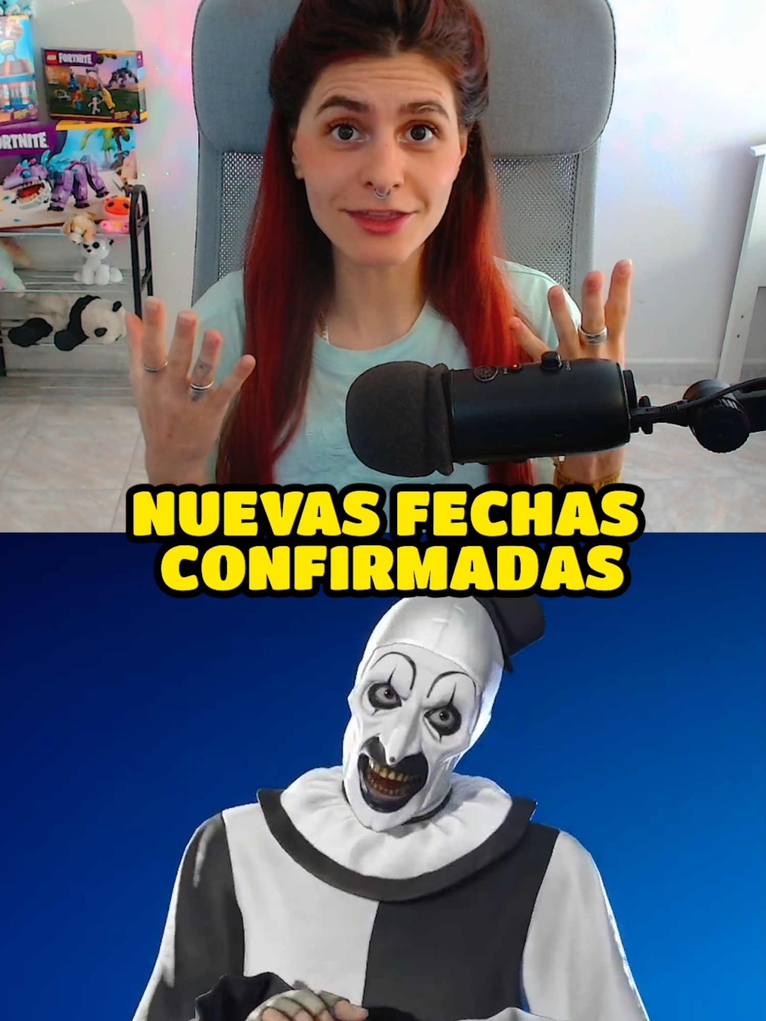 NUEVAS FECHAS DE COLABORACIONES CONFIRMADAS EN FORTNITE ✅TERRIFIER, REPO Y MÁS 🎃 #fortnite #fortniteclips #novedadesfortnite #noticiasfortnite #fortnitemares