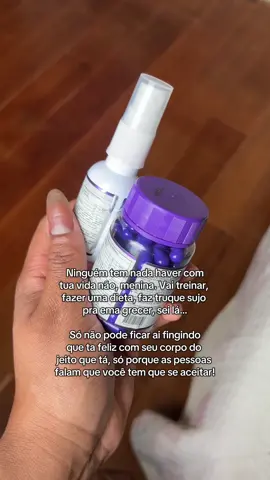 Vai se cuidar, amiga. Eu e você sabemos que a felicidade é magra 🫠