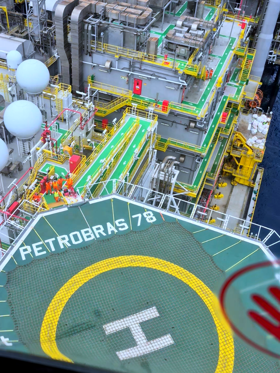 P-78 🔥  #FPS0 #oil #trabalhoembarcado #offs#helicopter 