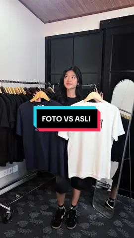 Foto Vs Asli, soo buat kalian pastikan dulu yaa difoto sama real nya 😎🫵🏻  #promoguncang1010 #skuy #inspirasioutfit #OOTD #fyp 