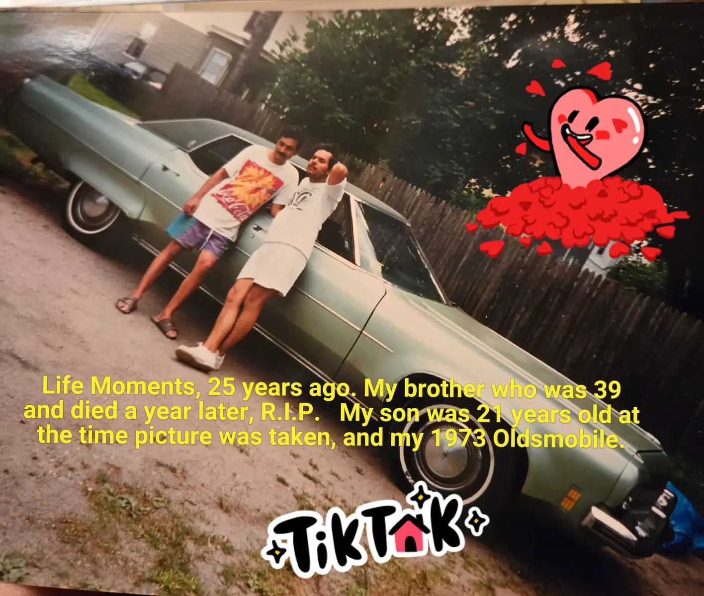 25 years ago, and Looks like it was yesterday, when we were reunited. My brother was dealing with cancer and died one year later. My son was celebrating enjoying his 21st birthday. 