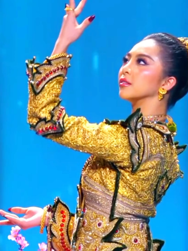 here's your Miss Grand Myanmar 2025, JK Sophia NC presentation, gorgeous Miss Myanmar #missgrandmyanmar #missgrandmyanmar2025 #jksophia #jk #nationalcostume 