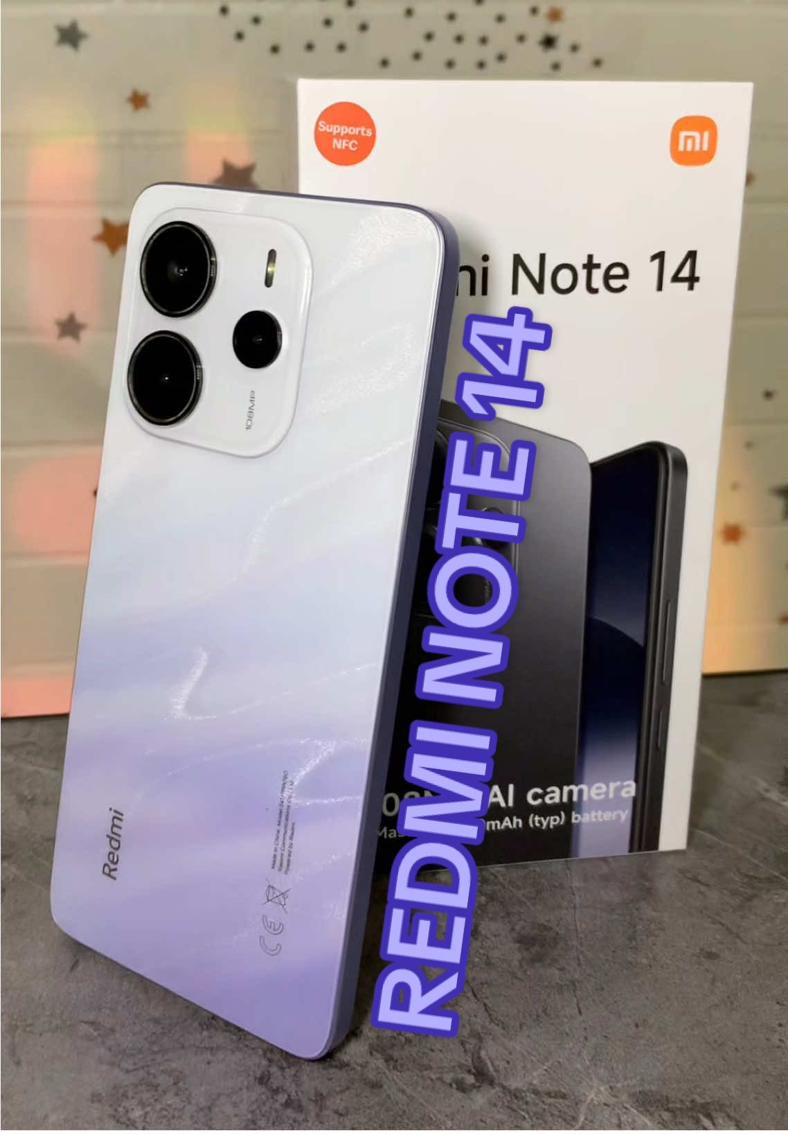 Điện thoại Redmi Note 14 chính hãng, Màn hình Amoled FullHD 120Hz, Pin 5500mah sạc 33W, chip Helio G99 Ultra, Camera 108MP #dienthoai #redminote14 #xiaomi #congnghe 