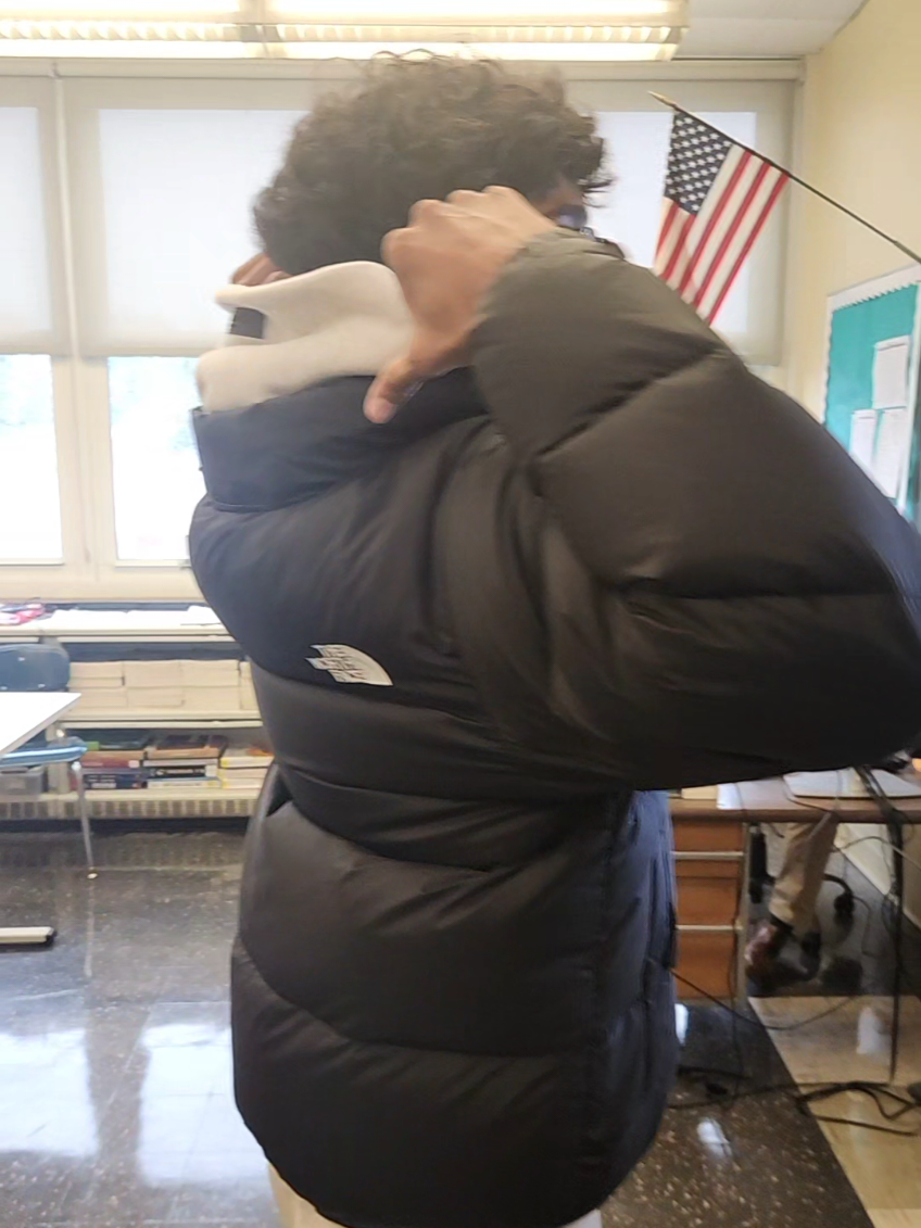 it was lowkey mad stormy today tho  calc bc students always gotta stay warm #fyp #viral #trending #cold #blowthisup 