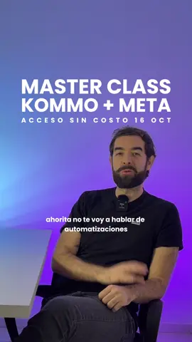 Masterclass Kommo + meta #kommo #meta #marketing 