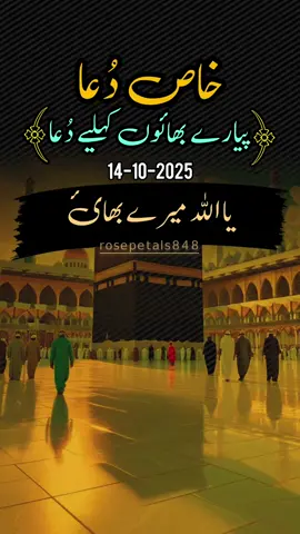 Dua,پیارے بھاہوں کہ لیے پیاری سی دُعا ,Dua For Brothers,🤲🕌🕋🤲Starus Islamic Video🥀.        #dua#foryoupagе#fyp#standwithkashmire#islamic_video
