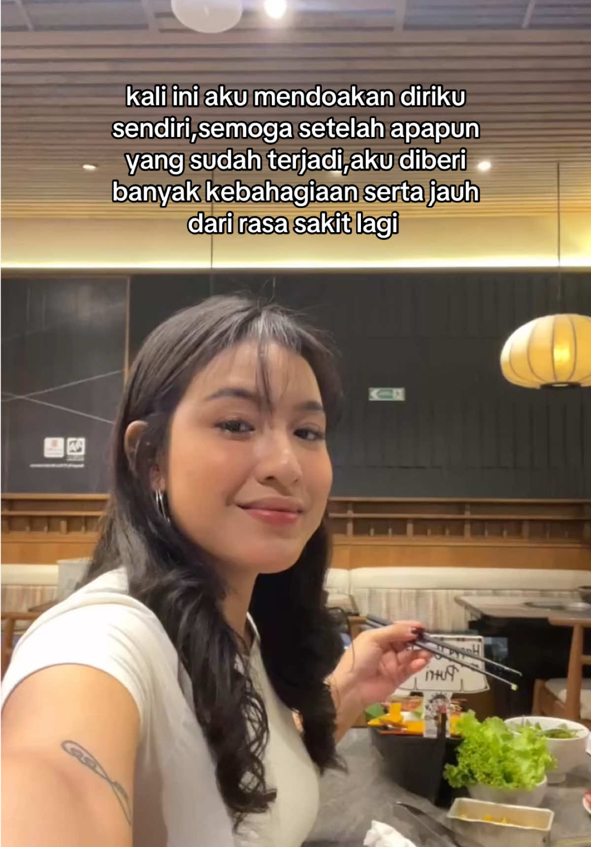 semoga kebahagiaan menyertai ku,selalu🤍