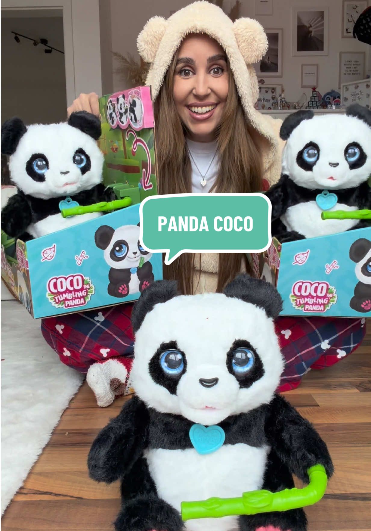 Werbung | Omg es hat MAMA gesagt !!!!! Das ist COCO!!! 😍 @Just Play  #furRealFriends #TumblingPanda #InteractivePlush #justplay #furreal 