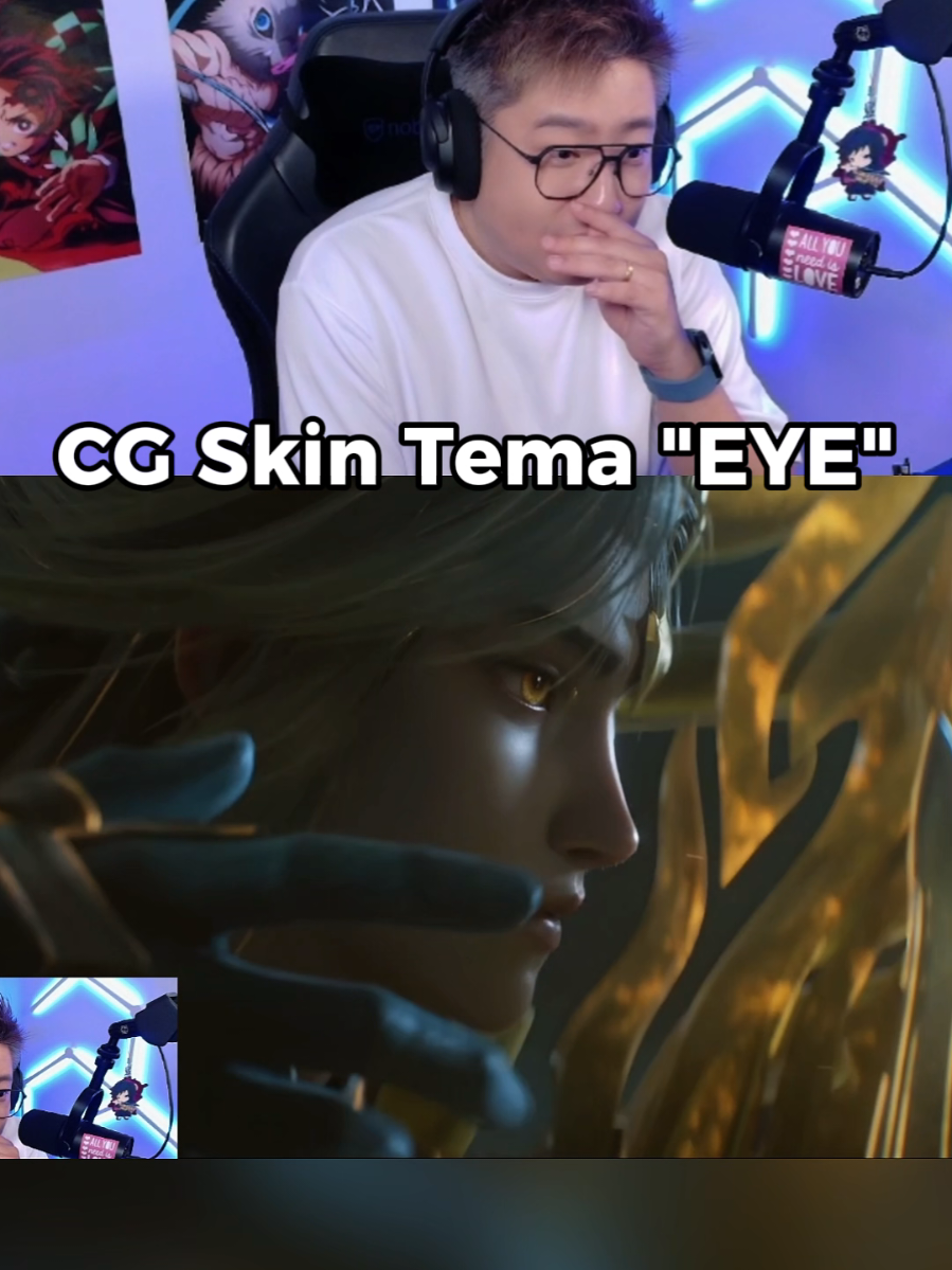Another CG yang buat saya goosebumps, skin tema EYE untuk Decade of Promise #HonorofKings #hok #hokstudio #kakigaming #GamingOnTikTok 