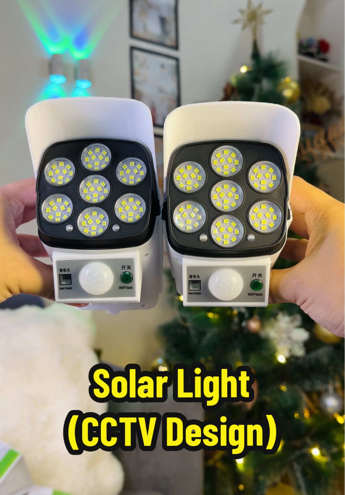 Solar Light (CCTV Design) #solarlight #ledlight #light #buy1take1 #solar 