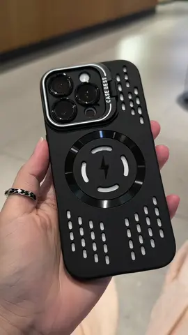 ốp lưới tản nhiệt có giá đỡ hỗ trợ magsafe #ốpđẹp #oplungchongsoc #oplungtannhiet #oplungmagsafe #optannhiet 