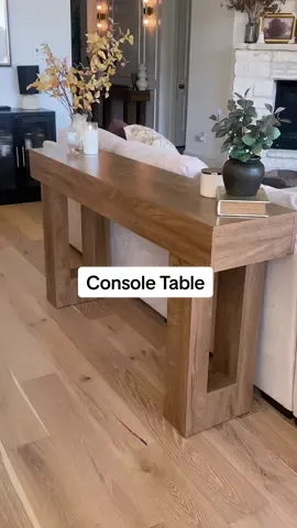 The popular console table is now making headlines because it’s that good! It looks designer but is actually super affordable. #consoletable #tiktokshopblackfriday #tiktokshopholidayhaul #homedecor #affordableluxury 
