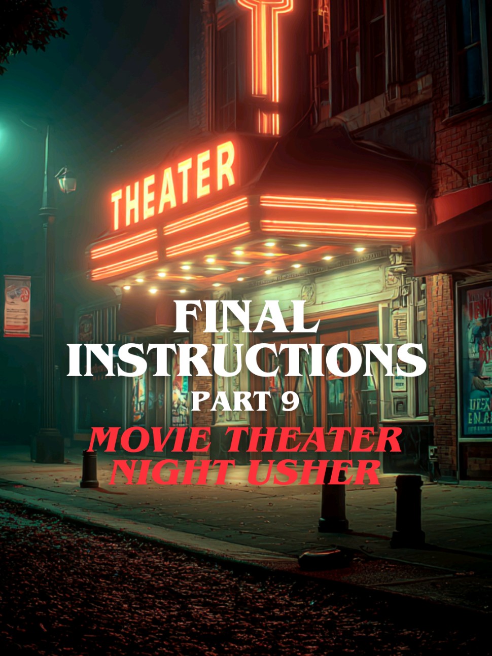 🇺🇲🇬🇧USA Job Alert: Movie Theater Night Usher Needed. #horrortok #usatrending #tiktokhorror #creepypastas #halloween 