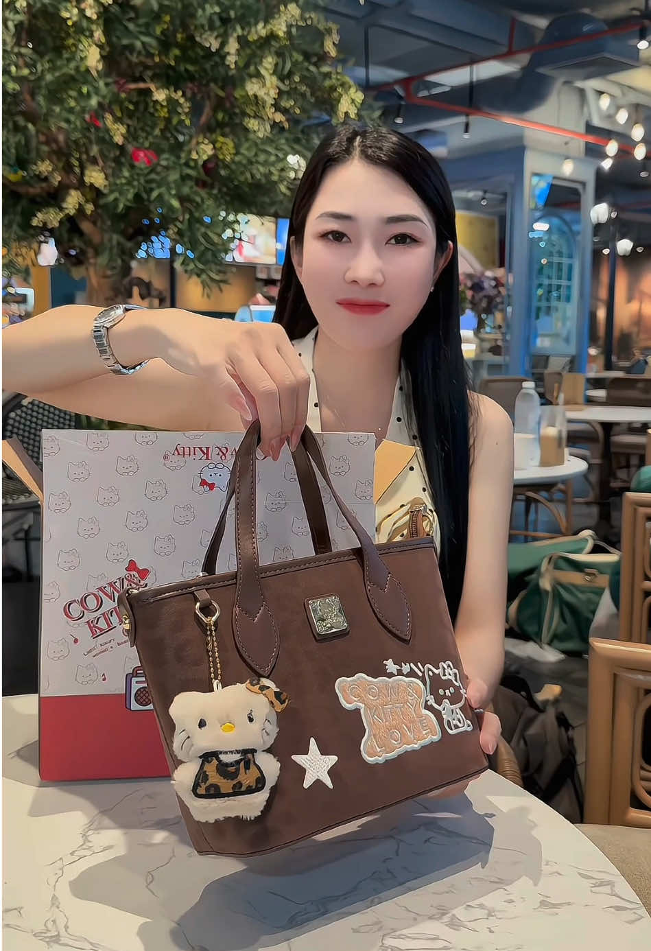túi xacha sức chứa lớn có kèm charm da PU sáng #xuhuong #tuixach #tuixachnu #túi 