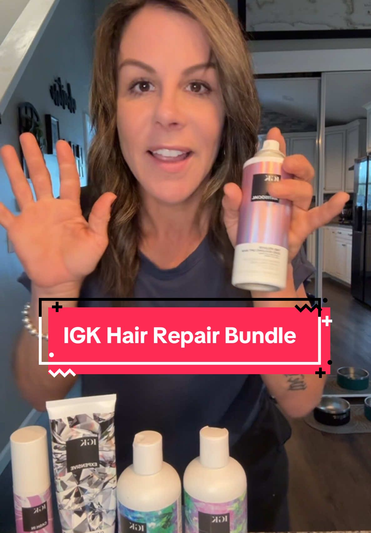 Believe me when I tell you, this is exactly what I use, and have been for the past several months. I wouldn’t share something I didn’t absolutely love myself. Checkout my showcase for other products I love! @IGK Hair #haircare #hairrepair #igkhair #singlemom #myfavoritethings 