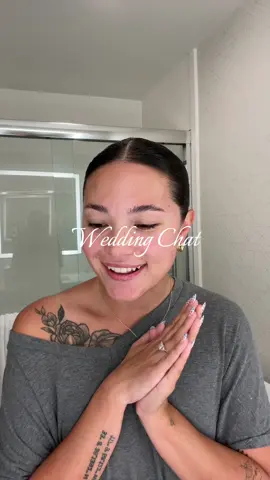 Chit chat grwm wedding edition 🦢 #wedding #grwm #weddingplanning #weddingprep #getreadywithme 