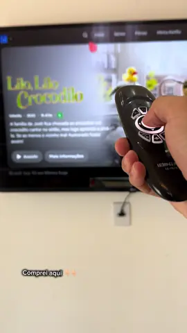 Mini controle teclado com air mouse