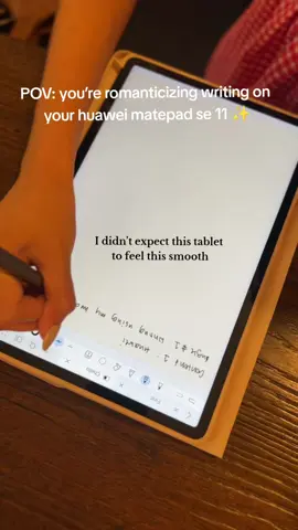 this is your sign to get a tablet that makes writing this smooth #huaweimatepadse11 #tablet #fypシ゚ #huawei #matepadse11 