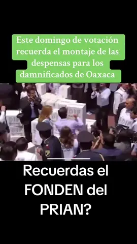 Cuando el FONDEN del PRIAN si ayudaba a los Damnificados.